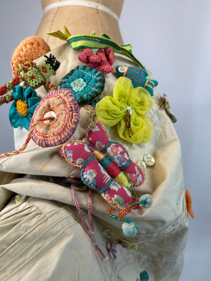 Unique Skirt With Plush Toy Details