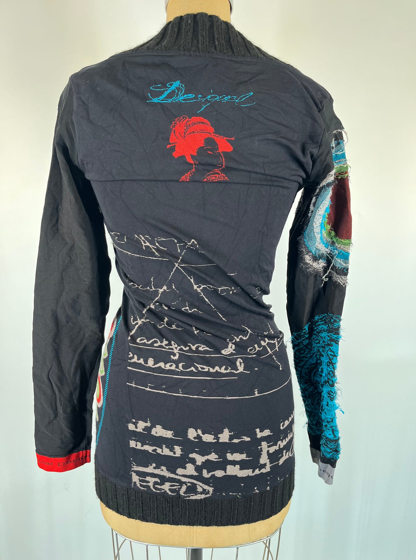 Desigual Abstract Sweater Tunic