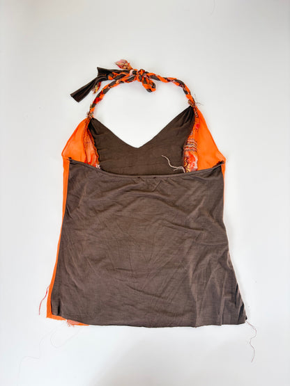 Italian Handmade One of a Kind Silk Tank