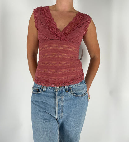 XOXO Deadstock Lace Tank