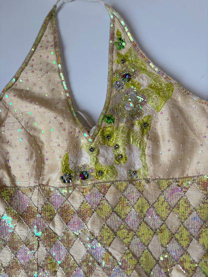 100% Silk Mermaid Corset