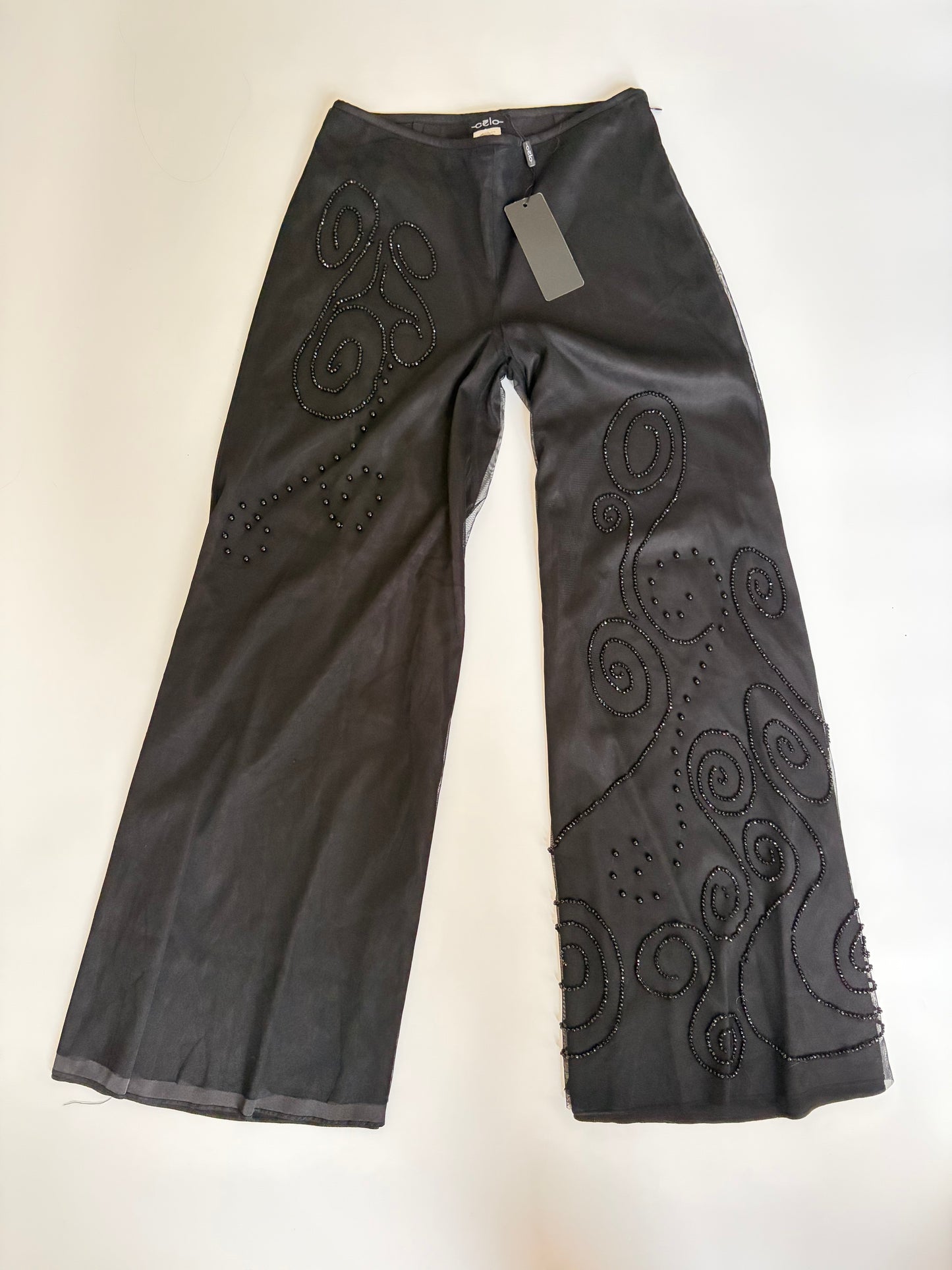 Made in Argentina Deadstock Beaded Dress Pants