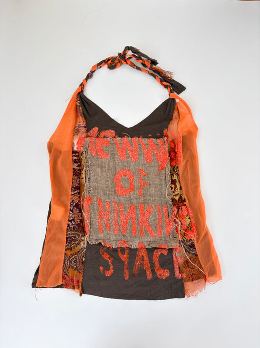 Italian Handmade One of a Kind Silk Tank