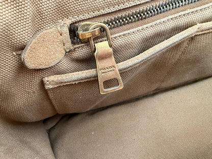 Prada Fringe Canvas Canapa Bag