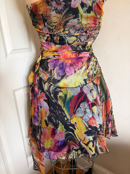 100% Silk Made in Italy Dress