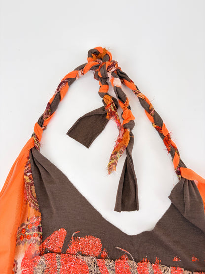 Italian Handmade One of a Kind Silk Tank