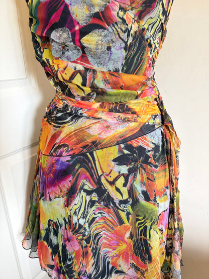 100% Silk Made in Italy Dress