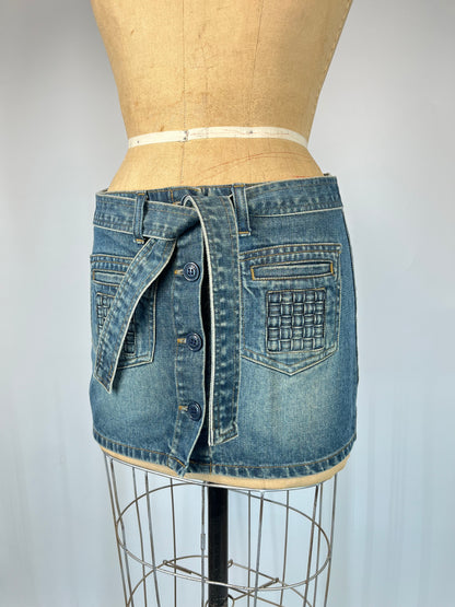2000s American Eagle Denim Mini Skirt