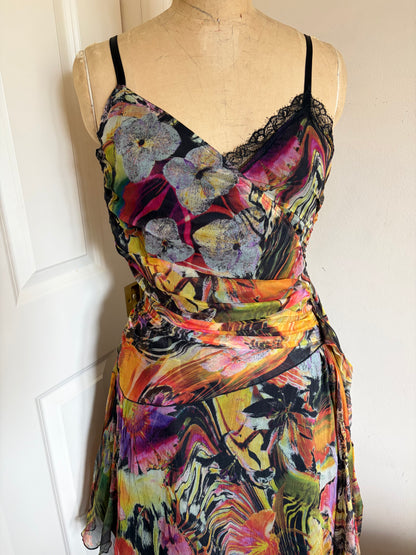 100% Silk Made in Italy Dress