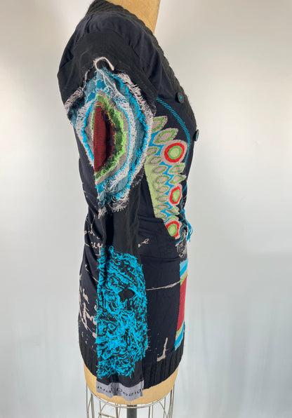 Desigual Abstract Sweater Tunic
