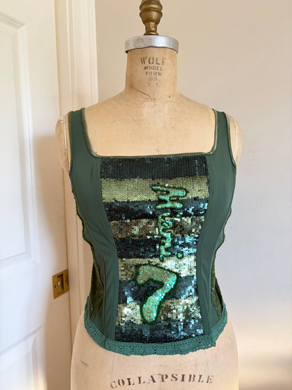 “Miami” Sequin Bustier