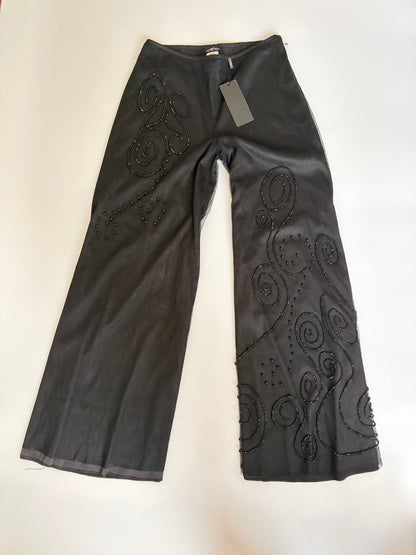 Made in Argentina Deadstock Beaded Dress Pants
