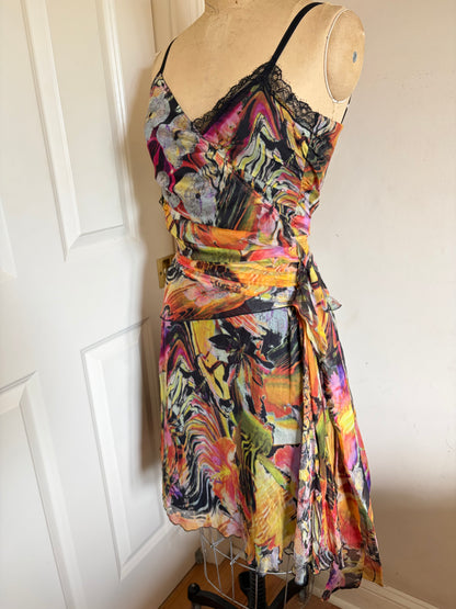 100% Silk Made in Italy Dress