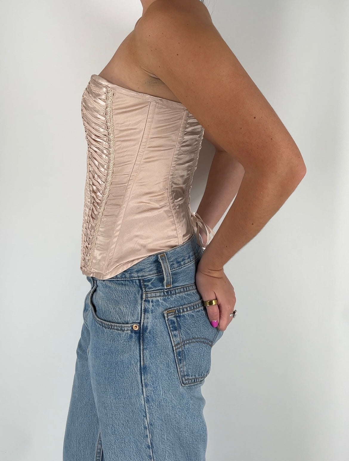 Ballerina Lace Up Corset