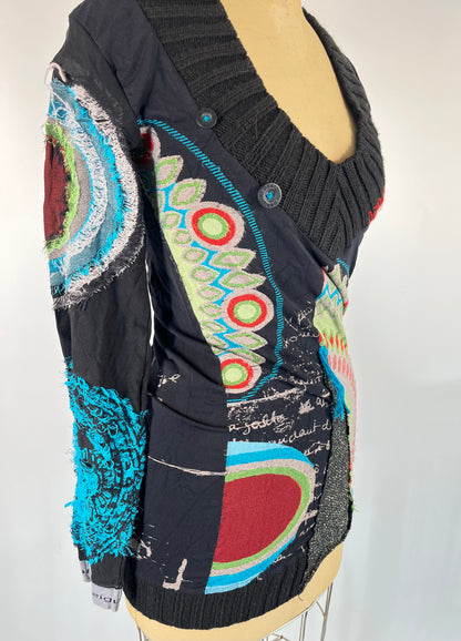 Desigual Abstract Sweater Tunic