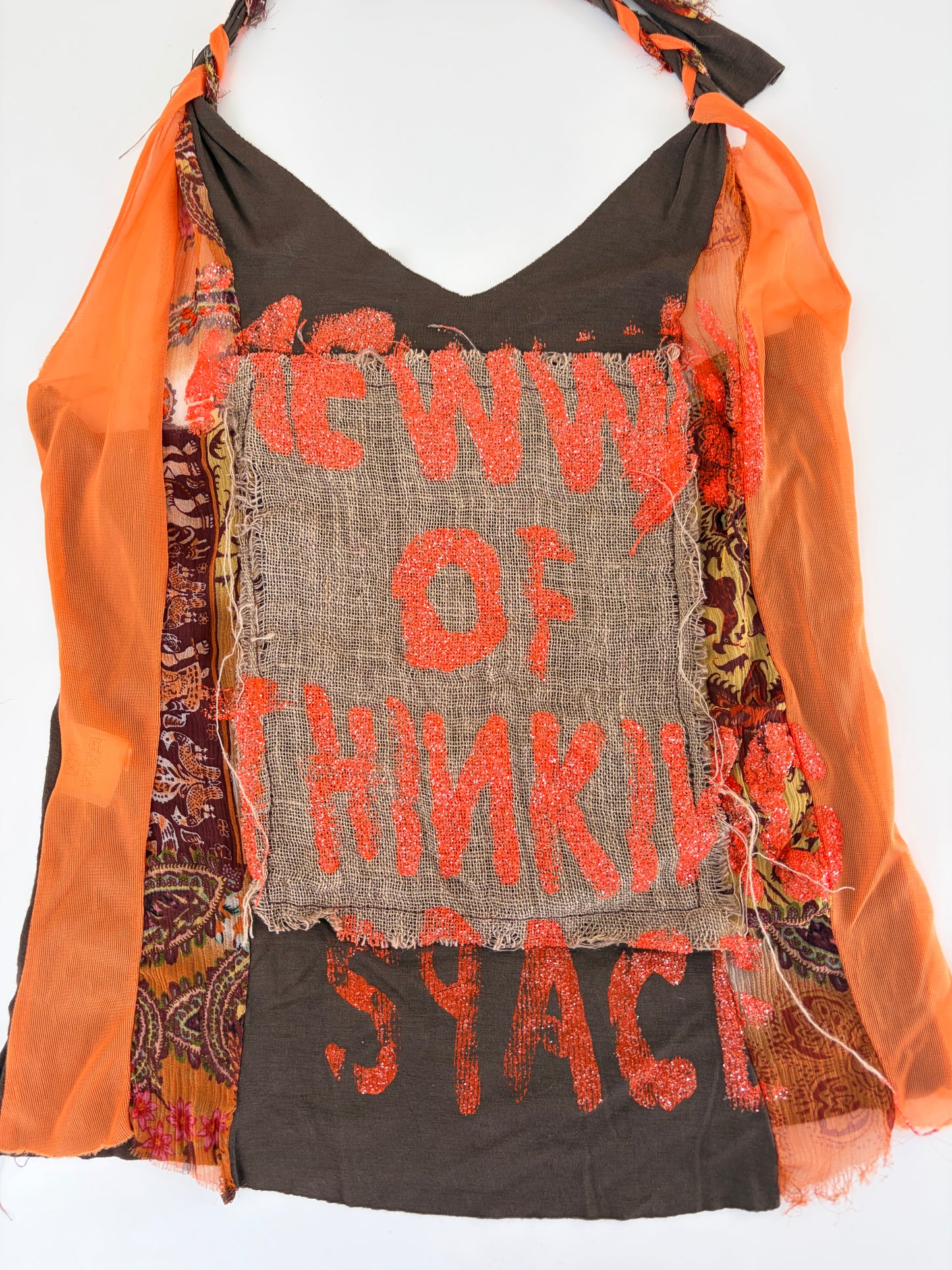 Italian Handmade One of a Kind Silk Tank