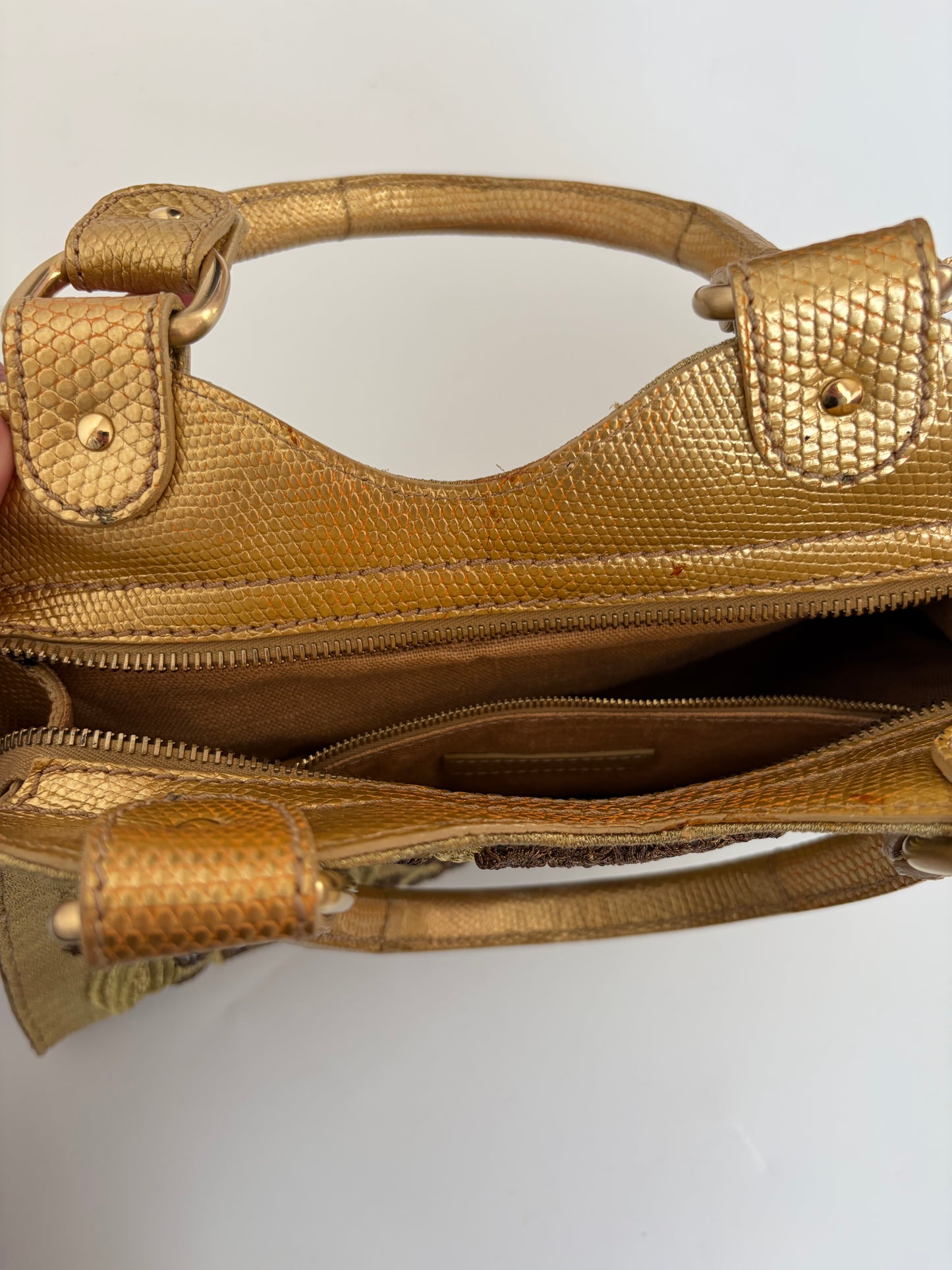 Fendi Eyelit Trapezio Bag