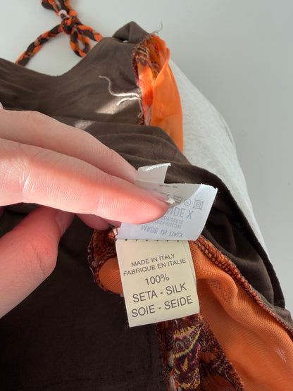 Italian Handmade One of a Kind Silk Tank