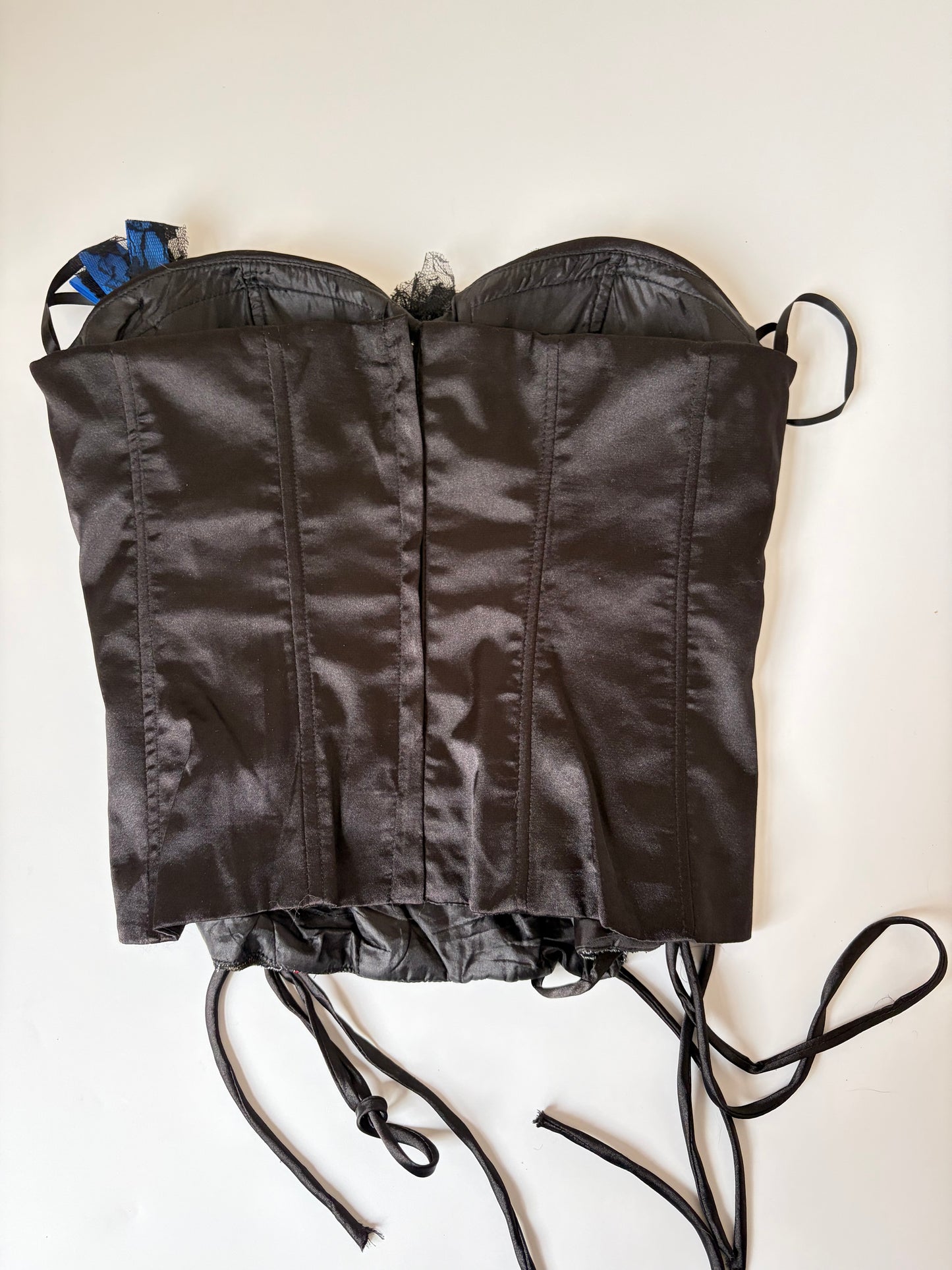 Made in France Beaded Applique Corset