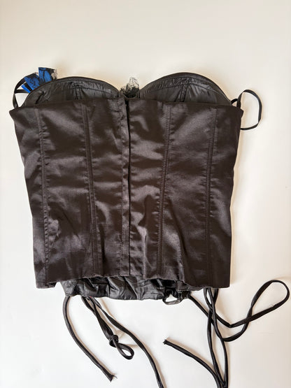 Made in France Beaded Applique Corset
