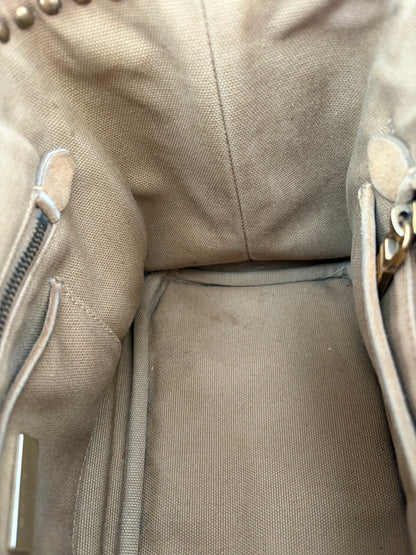 Prada Fringe Canvas Canapa Bag