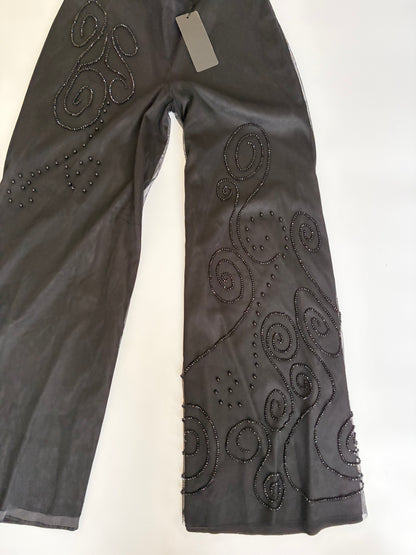 Made in Argentina Deadstock Beaded Dress Pants