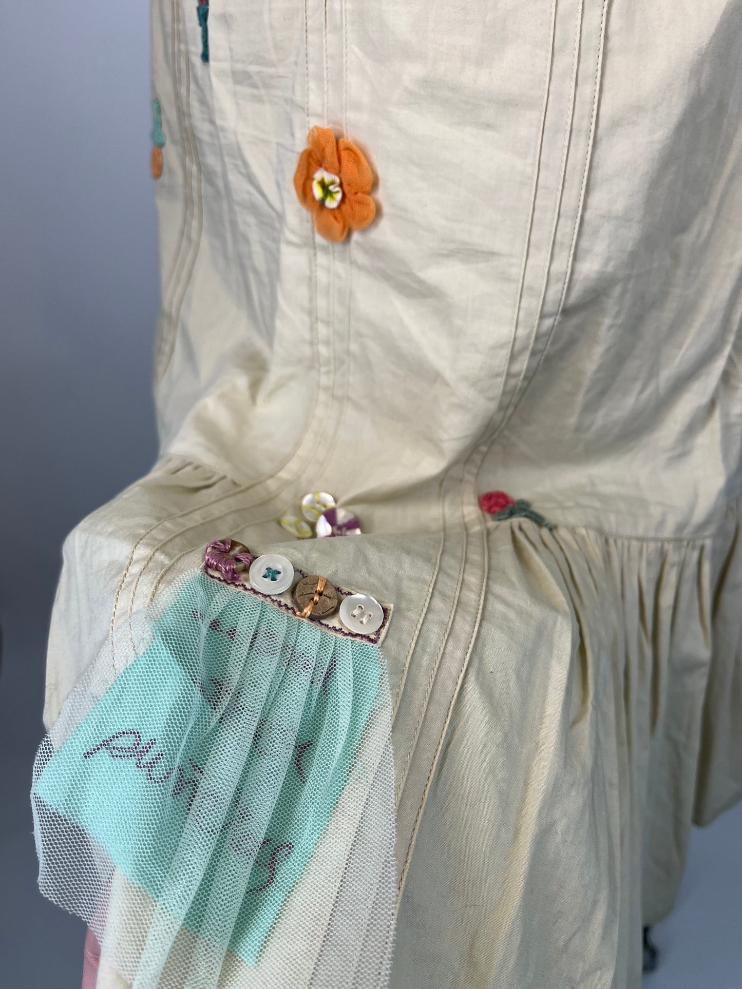 Unique Skirt With Plush Toy Details