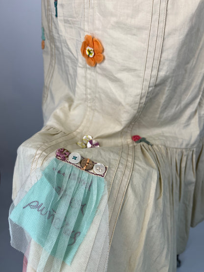 Unique Skirt With Plush Toy Details