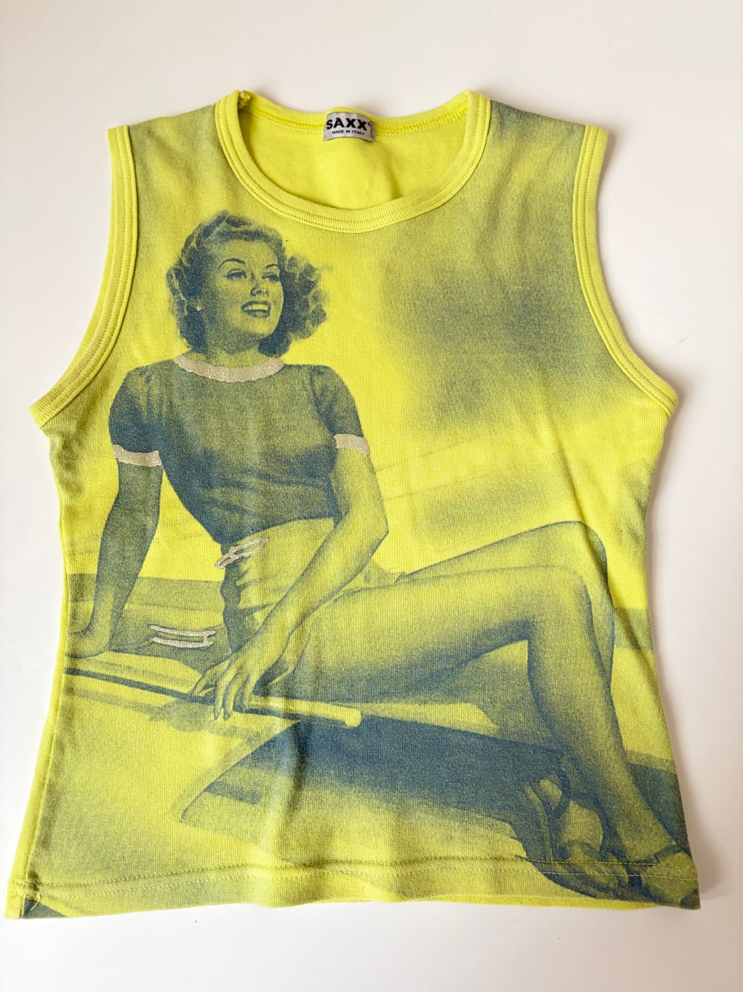 Made in Italy Pin Up Girl Tank