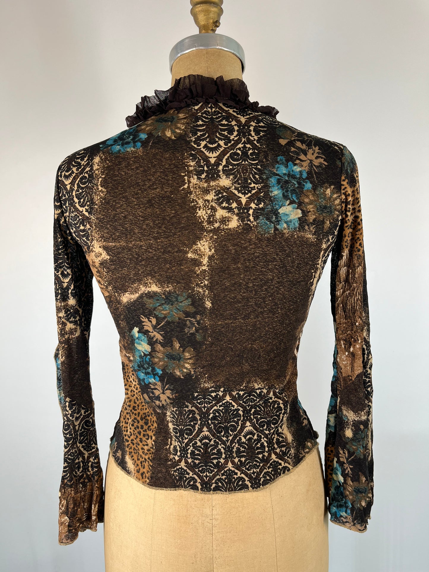 Made in Italy Animal Print Cardigan