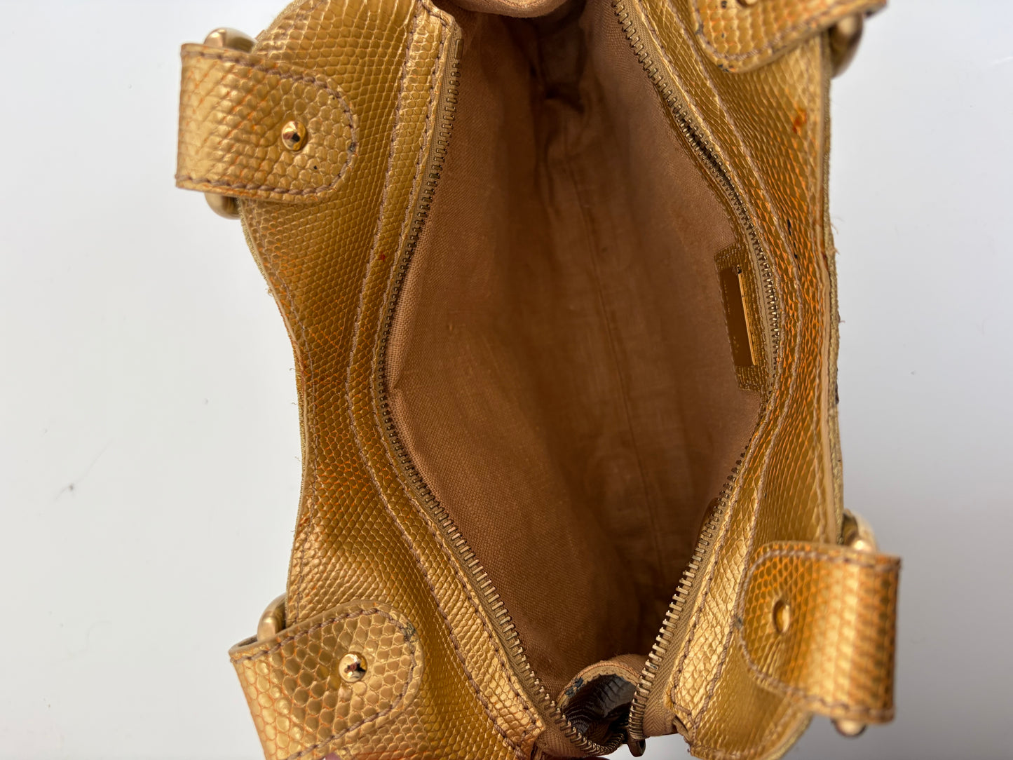 Fendi Eyelit Trapezio Bag
