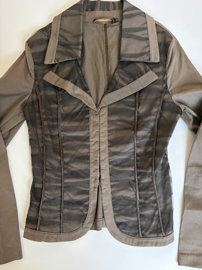 Made in Italy Blazer Corset Top