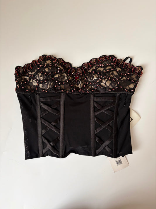 Deadstock Euro Beaded Corset