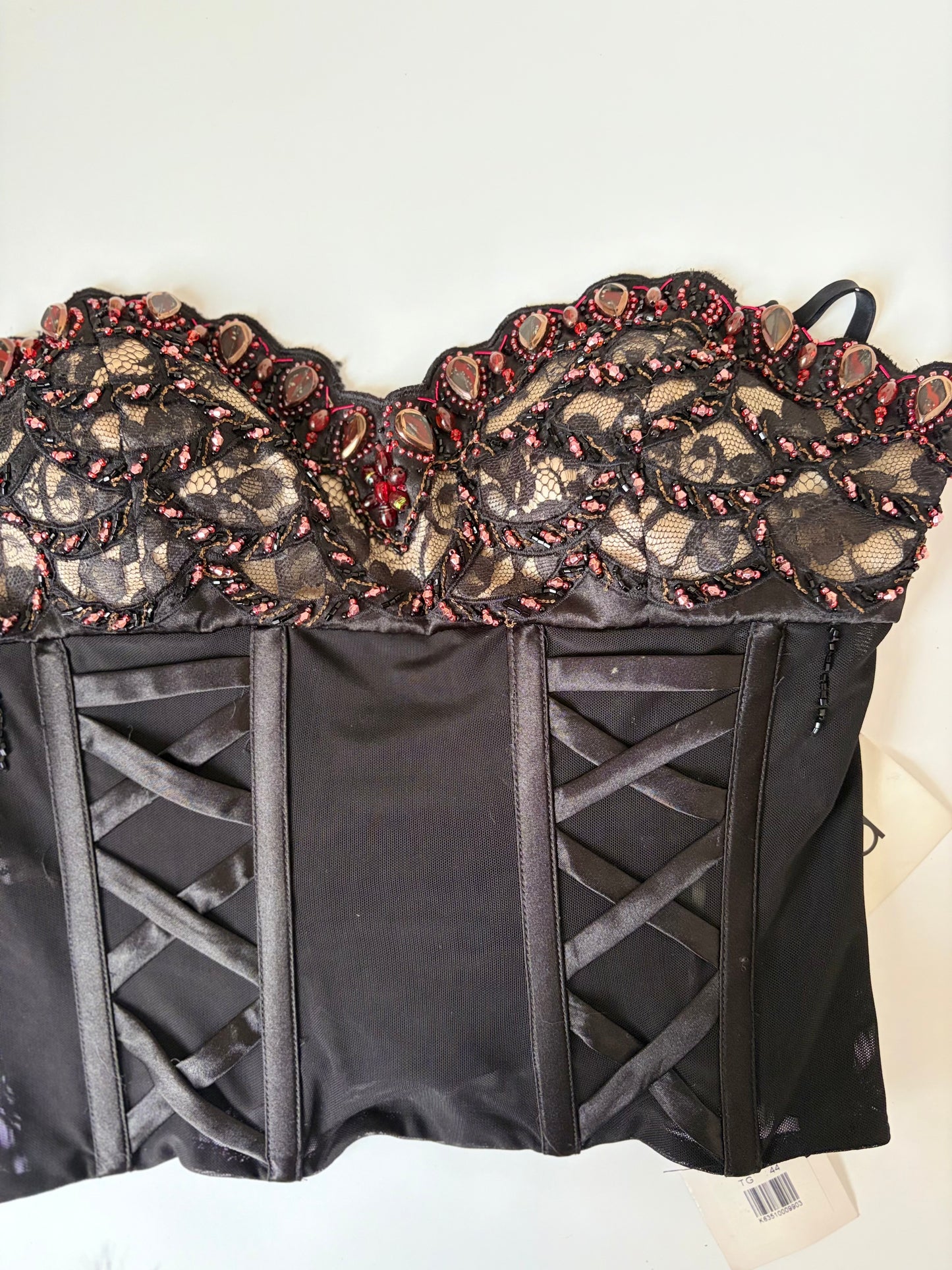 Deadstock Euro Beaded Corset
