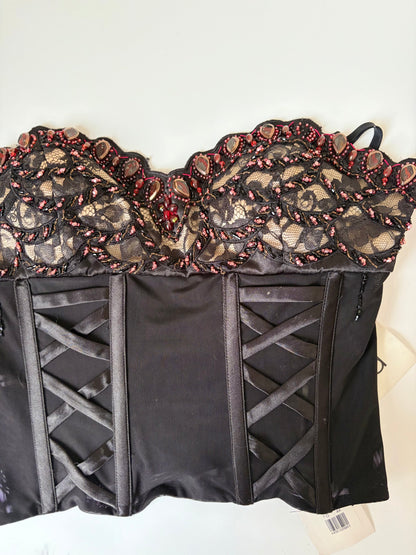 Deadstock Euro Beaded Corset