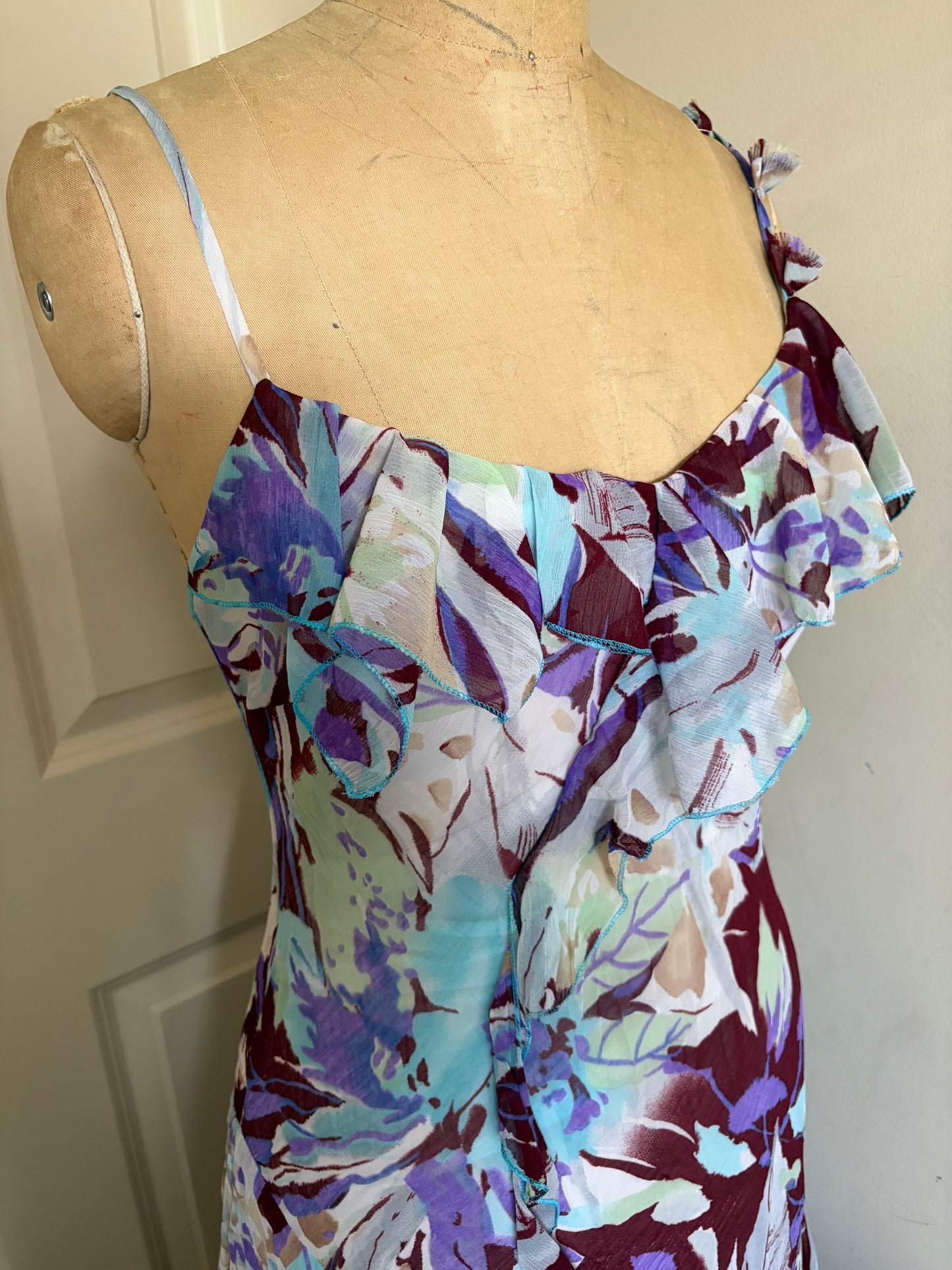 Made in France Ruffle Dress