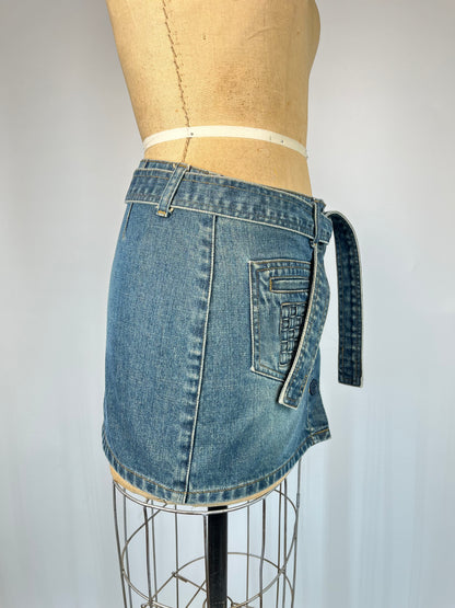 2000s American Eagle Denim Mini Skirt