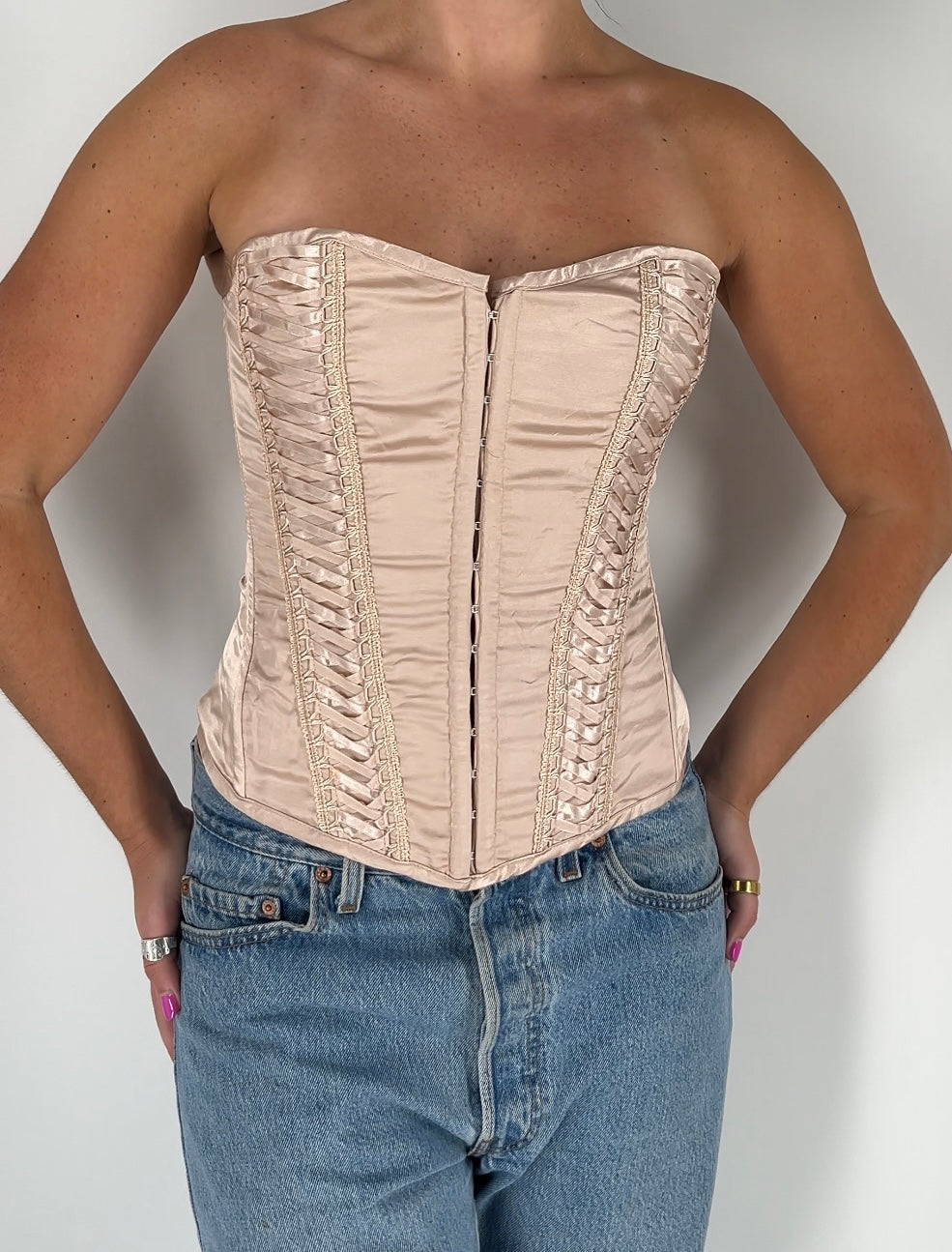 Ballerina Lace Up Corset