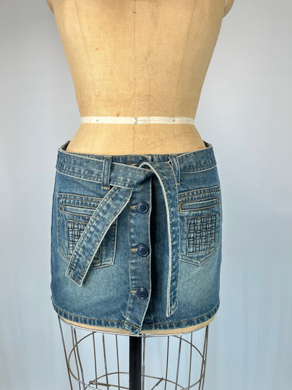 2000s American Eagle Denim Mini Skirt