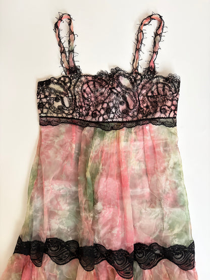 Made in Spain Watercolor Mini Dress