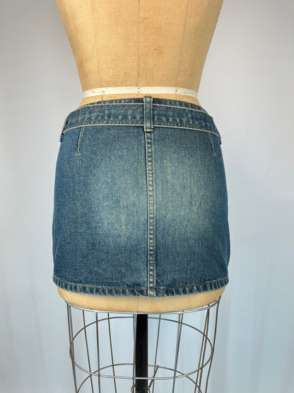 2000s American Eagle Denim Mini Skirt