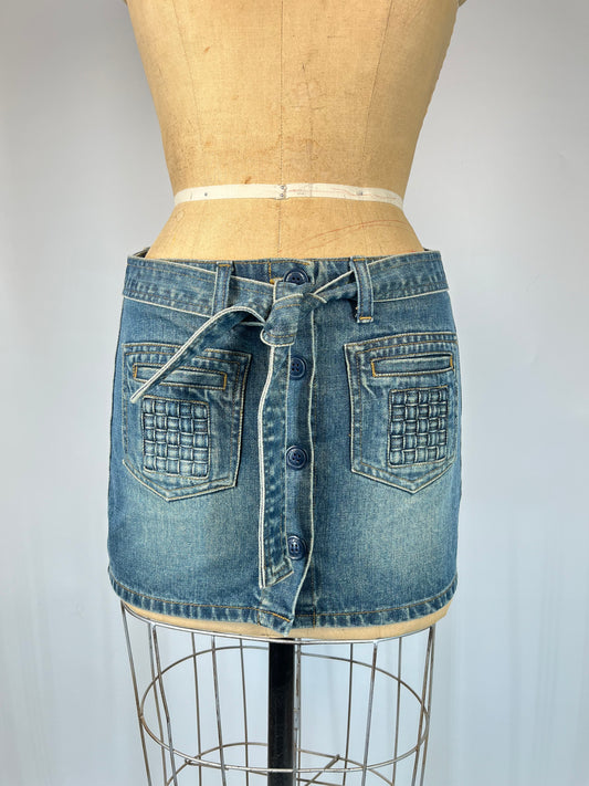 2000s American Eagle Denim Mini Skirt