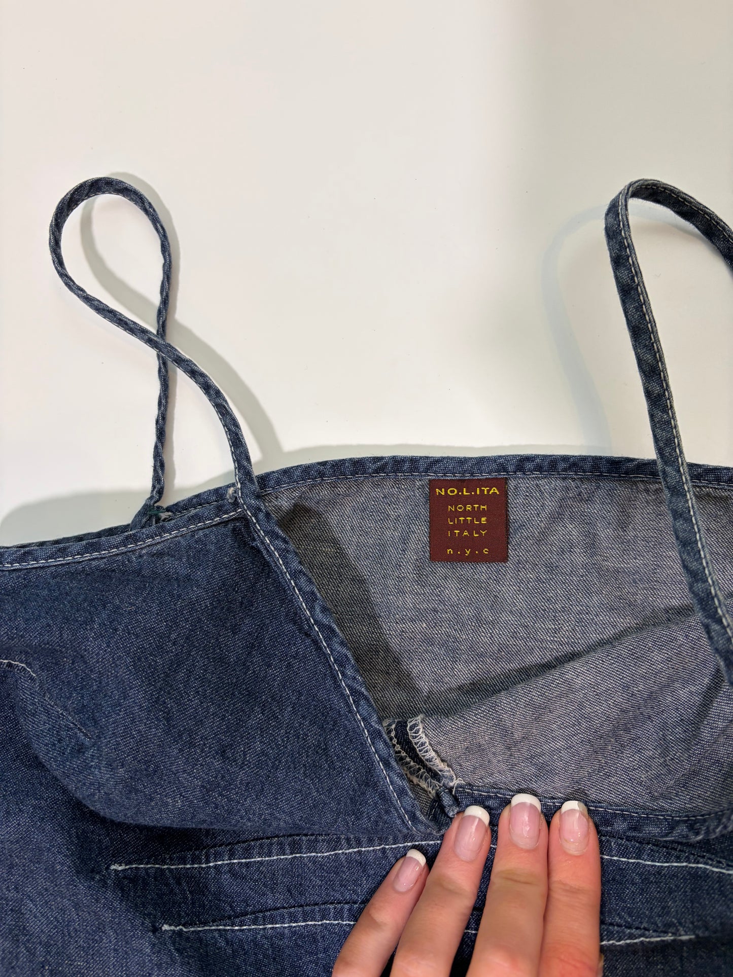 Italian Handmade One of a Kind Denim Set