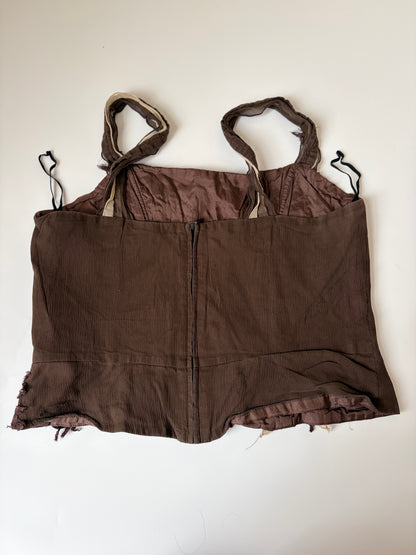 100% Silk Made in Belgium Lace Applique Tank