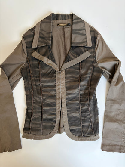 Made in Italy Blazer Corset Top