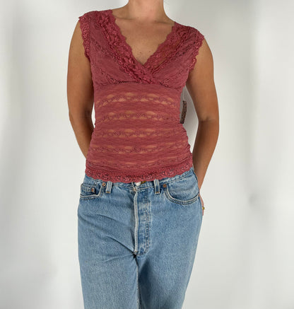 XOXO Deadstock Lace Tank