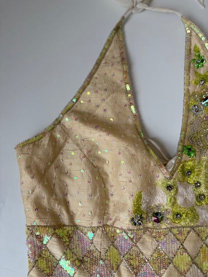 100% Silk Mermaid Corset