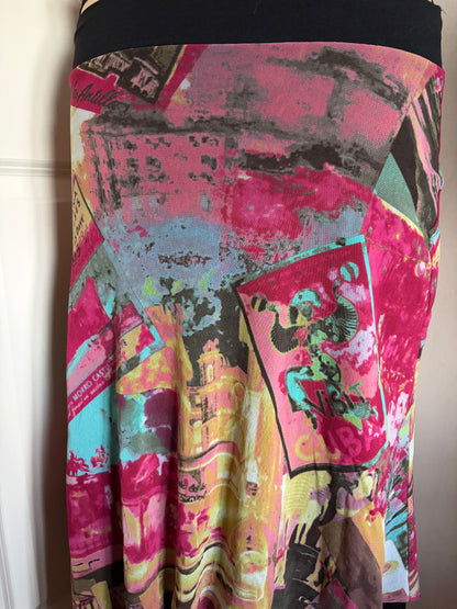 Made in France Mesh Graphic Print Matching Set