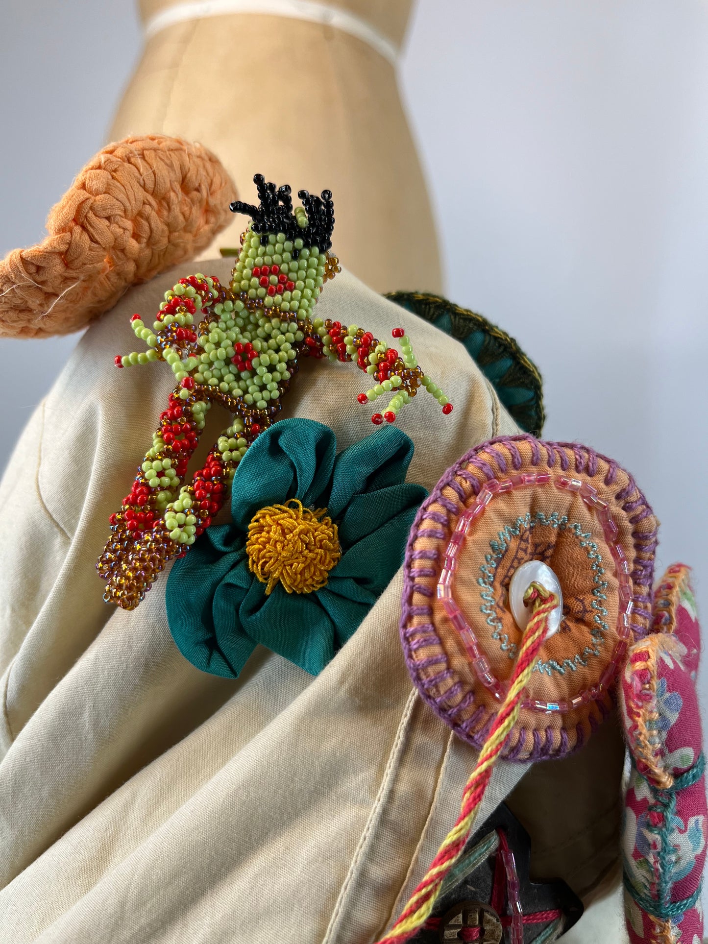 Unique Skirt With Plush Toy Details