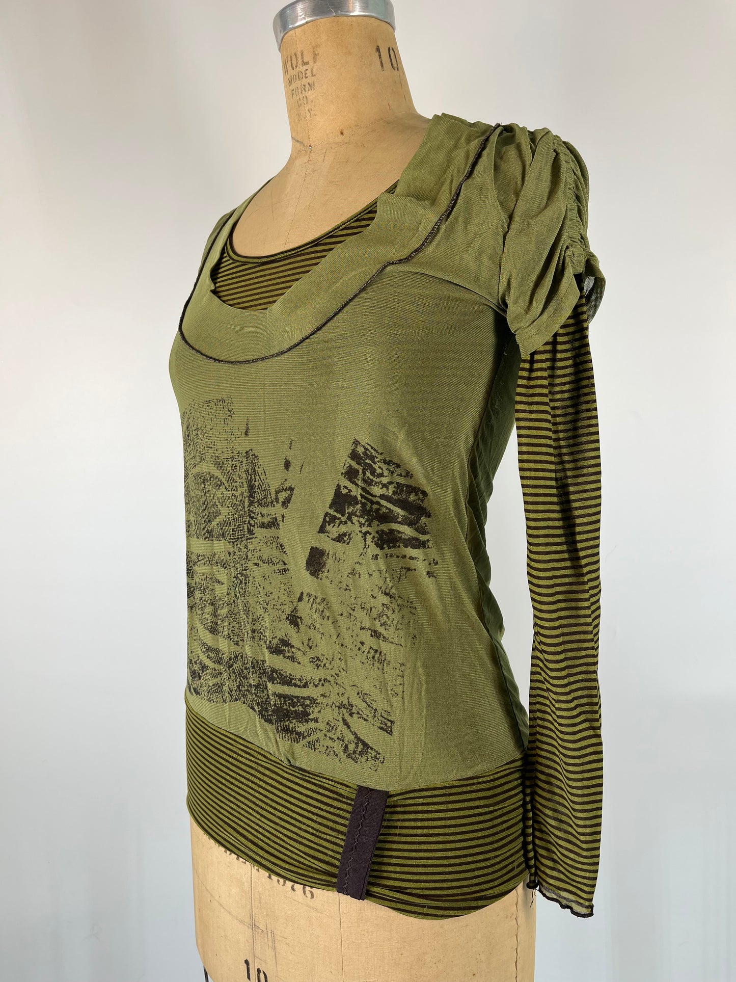 Cop Copine Inspired Long Sleeve Top